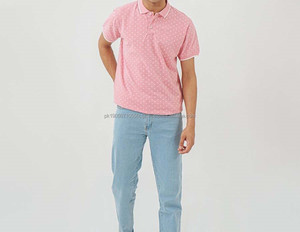 Vêtements décontractés les plus demandés en gros polos Slim Fit pour hommes avec broderie personnalisée et design unique de haute qualité - Product Image 1