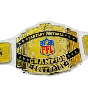 Cinturón de Campeonato de Fútbol de Fantasía FFL, Cinturón de Lucha Libre Personalizado, Artículo Coleccionable Deportivo de Alta Calidad, Southside - Product Image 2