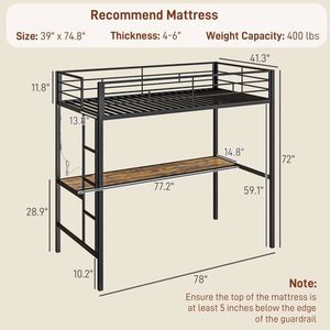 Letto Moderno Singolo per Dormitorio, Ideale per Scuole e Appartamenti - Product Image 5