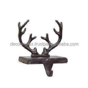 Cast Iron <b>Dog</b> Paw <b>Christmas</b> <b>Stocking</b> Holder, 6.5-inch Height, Holiday Season Decoration - Product Image 5