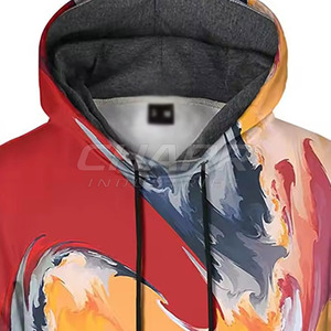 Online Sale High Quality Oversize Winter <b>Thick</b> <b>Fleece</b> Hoodies Custom Cotton Blended Quick Dry Breathable for Adult Use - Product Image 5