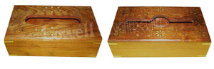 Handcrafted Polished Wooden Eco-Friendly Wall-Mounted Money Box Stylish <b>Tissue</b> <b>Paper</b> Holder Napkin Dispenser for Home Office - Product Image 2