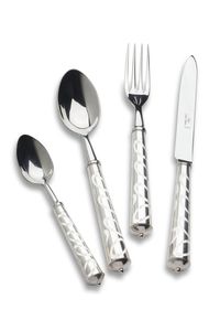 Classic Modern Design Stainless Steel <b>Flatware</b> Set Fork Spoon Knife Dishwasher Safe Lightweight for Home Kitchen Restaurant - Product Image 2
