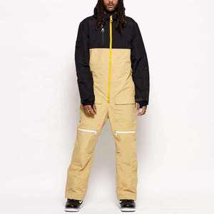 Traje de Esquí Personalizado para Hombre, Chaqueta y Pantalones de Snowboard Impermeables, Resistentes al Viento y Aislantes, Ropa Deportiva de Invierno, OEM, ODM, Venta al Por Mayor - Product Image 1