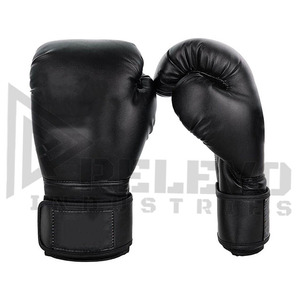Gants de boxe Relevo en cuir PU, gants d'entraînement souples avec sangle de poignet réglable, vêtements de sport unisexes pour adultes - Product Image 4