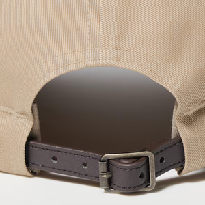 Gorra de Béisbol Personalizada de 6 Paneles, Sarga de Algodón, Visera Curva, Correa Ajustable, Hebilla Metálica, OEM, Marca Privada, Venta al Por Mayor - Product Image 4