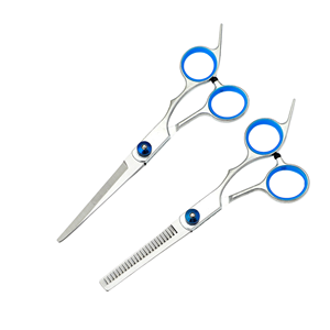 En gros Ciseaux de coiffure professionnels, Ciseaux à effiler, Ciseaux plats, Ciseaux courbes, Kit pour animaux de compagnie, Outils de coiffure portables - Product Image 1