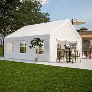 20x20FT Heavy Duty Wedding & Party <b>Tent</b> with Removable Sidewalls and 2 Storage Bags Outdoor <b>Canopy</b> Gazebo - Product Image 1