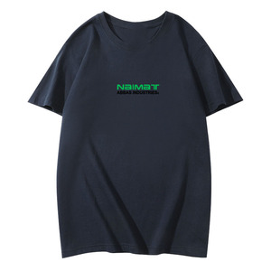 เสื้อยืดลำลองผู้ชายสำหรับฤดูร้อน แขนสั้น พิมพ์ลายแบบกำหนดเองด้วยเทคนิคการถ่ายเทความร้อน เนื้อผ้านุ่ม ระบายอากาศได้ดี - Product Image 5
