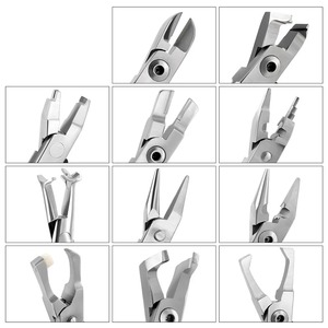 Dental Orthodontic <b>Pliers</b> <b>Set</b> Stainless Steel Wire Cutters And Formers For Surgical Operation CE Certified Class I Instrument - Product Image 2