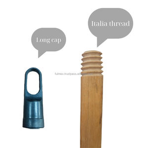 Manijas de escoba portátiles duraderas ecológicas de alta calidad, Natural palo de madera, madera de eucalipto, tamaños personalizados, escobas, recogedores - Product Image 4