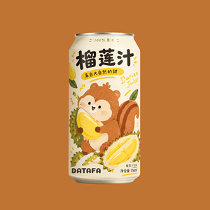 DATAFA Puré de Mangostán Esterilizado 350ml, 100% Jugo Sin Azúcar NFC BRIX 8-12, Bebida Enlatada, Vietnam OEM ODM, Muestra Gratuita - Product Image 4