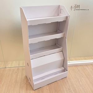 Expositor de Cartón Impreso Li-Shang, 125 cm de Altura, Reciclable, Impresión Offset a Cuatro Colores, Diseño Personalizado - Product Image 3