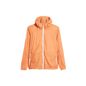 Chaqueta cortavientos acolchada ligera e impermeable para hombre, con cuello alto, logotipo frontal personalizado, para pesca y lluvia, servicio OEM. - Product Image 6