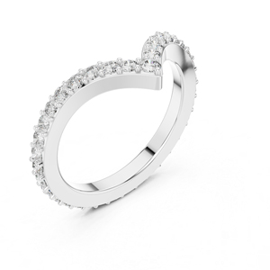 Anillo de Oro Rosa de 14K con Diamante Cultivado en Laboratorio para Mujer |   Ropa de Oficina |   Nuevo Grow3n Diamond - Product Image 3