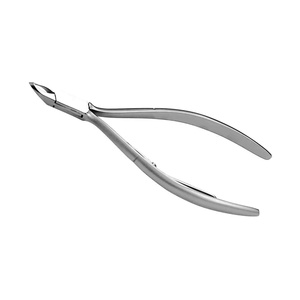 New Finger Nail Cuticle Nippers 3mm Cutting 12.5cm Toenail Clippers Satin finish Made of Autoclavable Stainless Steel - Product Image 1