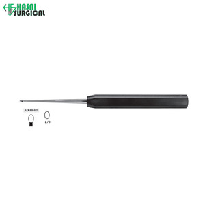 Curette à os à long manche de 15 pouces, droite, type cuillère, instrument chirurgical orthopédique - Product Image 6