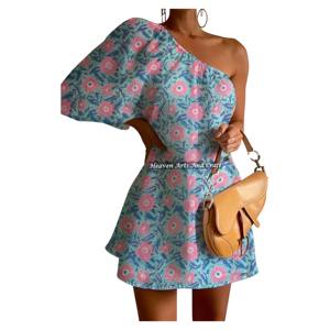 Vestido Irregular Casual Sexy con Estampado de Moda para Mujer, Tendencia Verano 2026 - Product Image 3