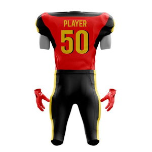 Uniforme de Fútbol Americano al por Mayor, Diseño Personalizado, Sublimación, Jersey Acolchado y Pantalones Cortos, Uniforme Juvenil de Fútbol Americano, Tackle Twill - Product Image 2