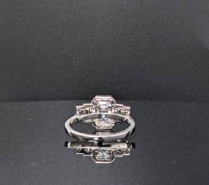 IGI Certified 2.50 Ct Lab Grown Diamonds Emerald Cut Traditional Classic Diamond Wedding Engagement Ring <b>Solid</b> White Gold - Product Image 2