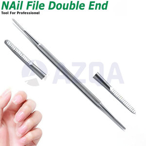 Ensemble professionnel de soins des ongles en acier inoxydable avec coupe-cuticules, ciseaux, pinces et lime à ongles, kit de manucure et pédicure - Product Image 3