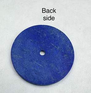 Esfera de reloj de lapislázuli natural, plana, tamaño 31.50 mm, grosor 0.9 mm, esfera para reloj - Product Image 3