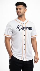 Maillot de baseball entièrement sublimé, conçu pour les équipes, clubs et marques de mode modernes - Product Image 3