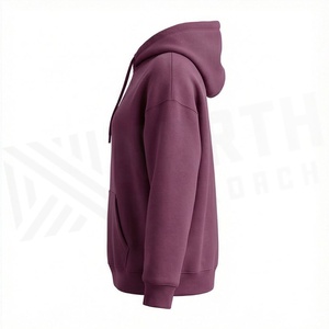 Women Oversized Pullover Hoodie <b>Drop</b> Shoulder Style Heavyweight Cotton Streetwear Sweatshirt High Quality Fashion Clothing - Product Image 3