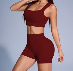 Offre Spéciale – Ensemble Sportif Femme : Soutien-Gorge de Sport Haute Qualité, Legging Taille Haute, Tenue d'Entraînement Manches Longues, Vêtements de Sport pour la Gym et le Yoga - Product Image 5