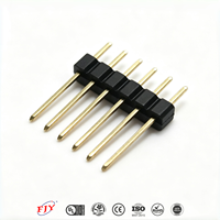 Conector de Cabezal de Pines de Una Fila PH1.27 1.27mm 1xNP Recto 180 Grados H2.54 Ecológico para Placa Arduino