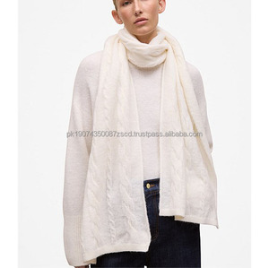 Bufanda Larga Acrílica Transpirable con Logotipo Personalizado, Estilo Clásico para Hombre, Chal, Pashmina, Hijab, Impresión Digital para Invierno - Product Image 4