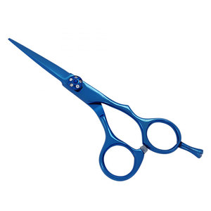 Ciseaux de coiffure professionnels pour barbier, couleur personnalisée, acier inoxydable, pour droitiers, manche moyen, ciseaux de beauté pour salon - Product Image 1