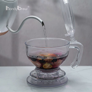 HandyBrew Smart <b>Tea</b> Infuser – Portable Loose Leaf <b>Tea</b> <b>Maker</b>, Eastman Tritan BPA Free, Office & Travel Friendly - Product Image 4