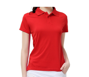 เสื้อเชิ้ตผู้หญิงแบบลำลอง OEM สั่งทำได้ ระบายอากาศดี โลโก้ด้านหน้า คุณภาพดีที่สุด สินค้ามาใหม่ ล่าสุด ราคาสมเหตุสมผล ความยาวสั้น - Product Image 4