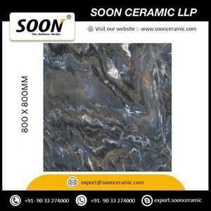 ENDURANCE PEARL - Baldosas de Porcelana Mate de Diseño Lujoso, 80 x 80 cm, con un Elegante Aspecto Rústico, Antideslizantes y Aptas para Uso en Exteriores - Product Image 5