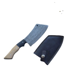 Juego de Cuchillos de Chef Profesional de Cuatro Piezas, Hoja de Acero al Carbono Forjada a Mano, Mango de Madera, Ligero, Multifuncional y de Precisión - Product Image 4