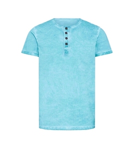 T-shirt pour homme en coton à manches courtes avec boutons sur le devant, personnalisable, de haute qualité, respirant, décontracté, vêtement d'extérieur pour l'été - Product Image 1