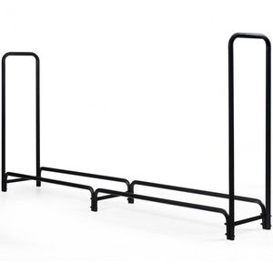 Porta Legna in Acciaio da 8 Piedi per Esterni, Resistente alle Intemperie, per Uso Interno ed Esterno - Product Image 6