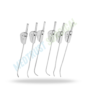 Ensemble de canules pour ménisque en acier inoxydable, instrument chirurgical d'arthroscopie pour usage orthopédique - Product Image 4