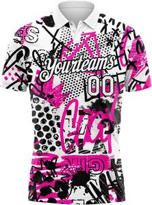 เสื้อโปโลผู้ชายคุณภาพสูง ระบายอากาศได้ดี สกรีนโลโก้ได้ แห้งเร็ว ผลิตจากโพลีเอสเตอร์ แฟชั่นแขนสั้น - Product Image 4