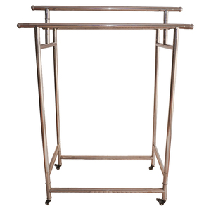 Présentoir de Luxe Pliable Bros Display en Métal Moderne, Portatif et Robuste pour Vêtements, Support de Présentation Commerciale, Porte-Vêtements OEM ODM Vietnam - Product Image 1