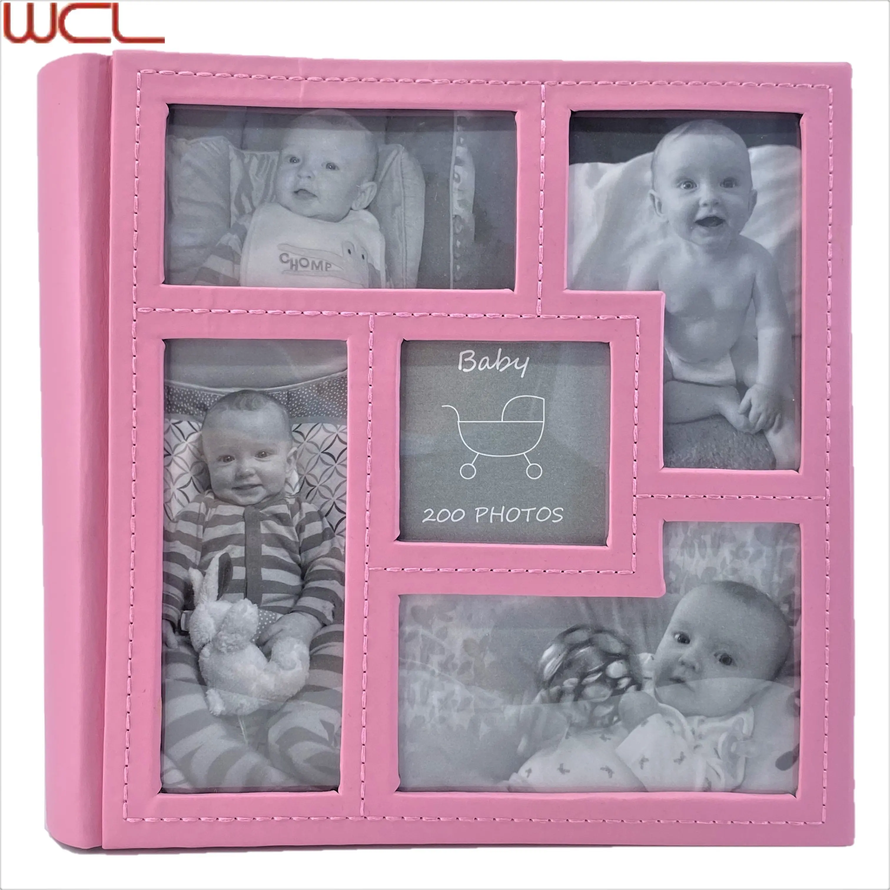 Hot Selling Fashionable Household Family Baby Memory Book, Baby Photo Album
