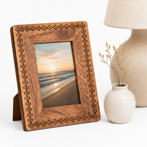Wholesale Handcrafted Wooden Photo <b>Frame</b> <b>Vintage</b> Carved Wood <b>Picture</b> <b>Frame</b> Custom Desktop Stand Home Decor <b>Picture</b> <b>Frame</b> - Product Image 4