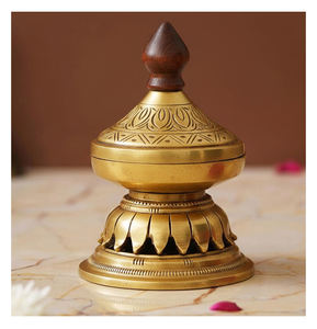 Brûleurs d'encens en laiton lourd – Brûleurs d'encens traditionnels, écologiques, décoratifs, fonctionnels, spirituels et religieux pour la maison - Product Image 4