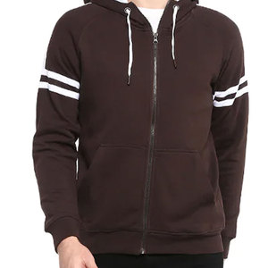 Sweat à capuche d'hiver isolé pour homme avec logo personnalisé, en polaire épaisse, idéal pour l'entraînement sportif professionnel en salle de sport - Product Image 5