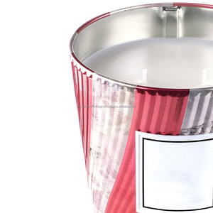 Vela de hojalata de metal con diseño de bastón de caramelo personalizado a bajo precio para restaurante, Hotel, hogar, decoración navideña - Product Image 3