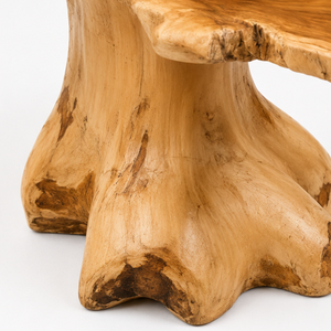 ARTERRA Luxury Handmade Eco-Friendly Easy Clean Durable Modern Teak Tree <b>Trunk</b> <b>Coffee</b> <b>Table</b> Organic Salvaged Root Living Room - Product Image 3