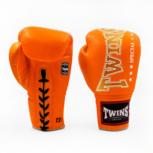 Guantes de Boxeo Profesionales con Cordones, Diseño Nuevo y Moderno, Hechos a Medida, con Cuero Genuino, Transpirables y Personalizables para Entrenamiento - Product Image 6