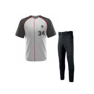 Premium Quality Professional Manufacturer Baseball Uniform Durable Polyester Breathable Eco-Friendly Lightweight Outdoor Sports - Product Image 1