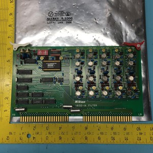 Nikon KBB00120-AE13 PCB ตัวกรอง14102-1A อุปกรณ์เซมิคอนดักเตอร์มรดกระดับโลกที่154917และชิ้นส่วนที่ - Product Image 1